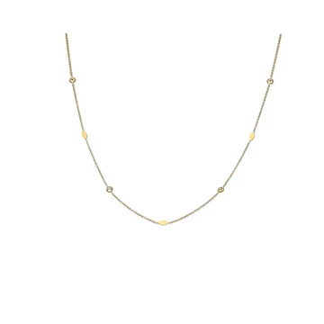Arany nyaklánc 45 cm - 03S118-11