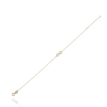 Arany végtelen karlánc 20,5 cm - 07S115-7