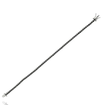 Ezüst tenisz karkötő 21 cm - 07224-8