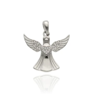 Ezüst angyal medál - 09155-1
