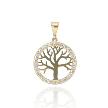 Arany Életfa medál - UZ-PP1575-01_KT