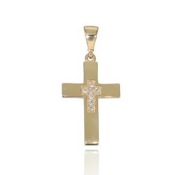 Arany kereszt medál - UZ-PP1787-01_KT
