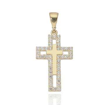Arany kereszt medál - UZ-PP1796-01_KT