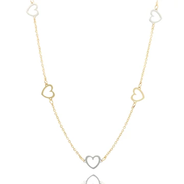 Arany nyaklánc 45 cm - 129-L329-BR-CL