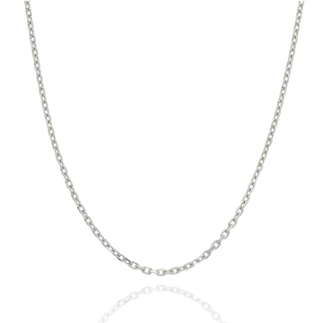 Fehér arany nyaklánc 40 cm - FD4L-040-W