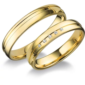 Arany női karikagyűrű 53-as méret - RA421S/N/53-DB