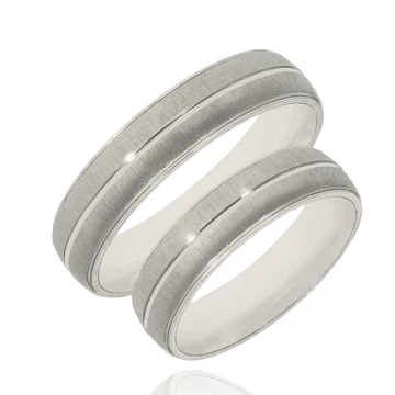 Ezüst női karikagyűrű 50-es méret - T533/N/50-DBR