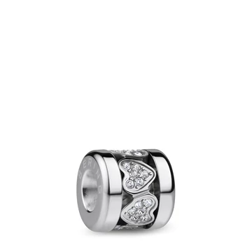 Bering Arctic Symphony charm - SparklingHeart-1