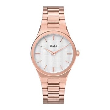 Cluse Vigoureux Steel White Rose Gold női óra - CW0101210001