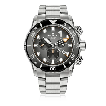 Edox CO-1 Chronograph Titanium férfi óra - 10242-TINM-GIDNO