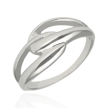 Ezüst gyűrű 52-es méret - 01102-4-52