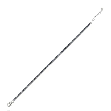 Ezüst karkötő 17 cm - 07101-3