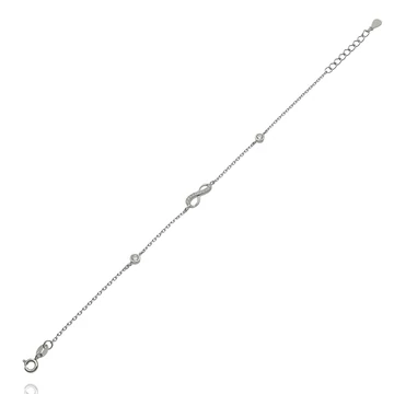 Ezüst karkötő 21 cm - 07118-1