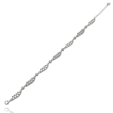 Ezüst karkötő 20 cm - 07118-15