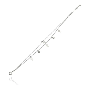Ezüst karlánc 20 cm - 07118-77