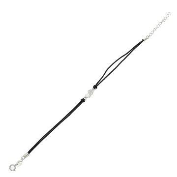 Ezüst szív karkötő 16 cm - 07BL139-01