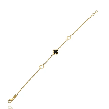 Arany lóhere karlánc 17 cm - 129-LP64-NER-BR-CLKL
