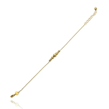 Arany karlánc 19 cm - A07S118vbogyós