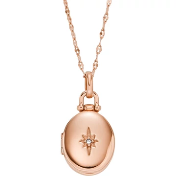 Fossil Sadie Locket Collection nyitható női nyaklánc - JF04429791