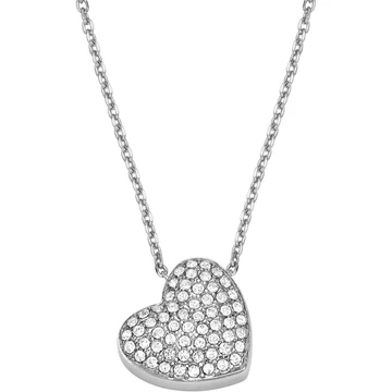 Fossil Sadie Glitz szív női nyaklánc - JF04674040