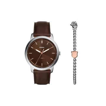 Fossil Minimalist férfi óra szett - FS6019SET