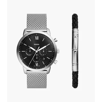 Fossil Neutra Chronograph férfi óra szett - FS6021SET
