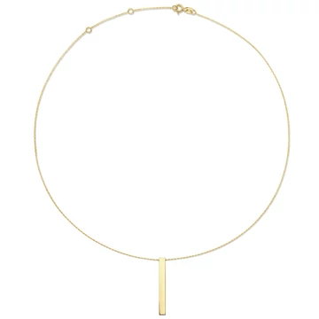 Jackie Gold gravírozható arany nyaklánc 45 cm - JKN24.414