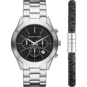 Michael Kors Slim Runway férfi óra szett - MK1056SET