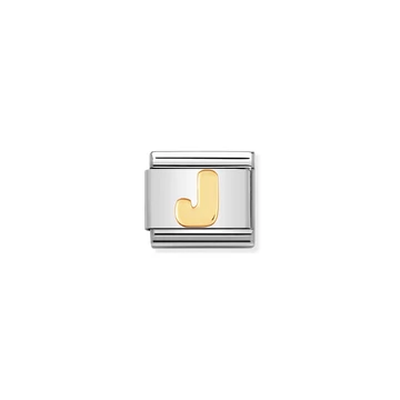Nomination "J" charm - 030101-10