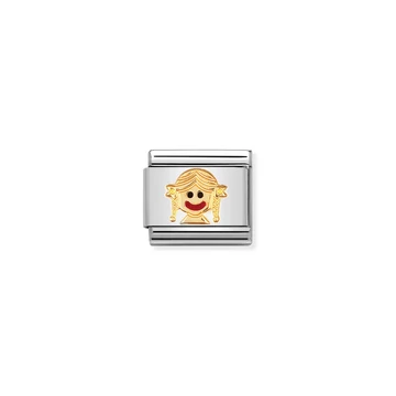 Nomination "Baby Girl" charm - 030209-37