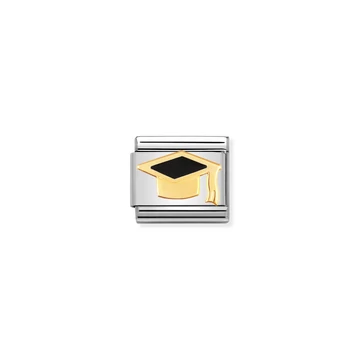 Nomination "Graduation Hat" charm - 030223-08