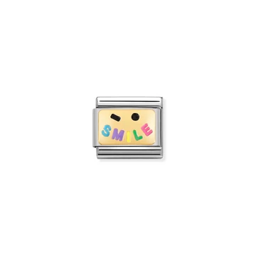 Nomination "Smile" charm - 030284-56