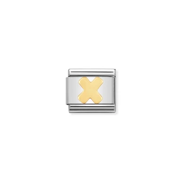 Nomination "X" betű charm - 030101-24