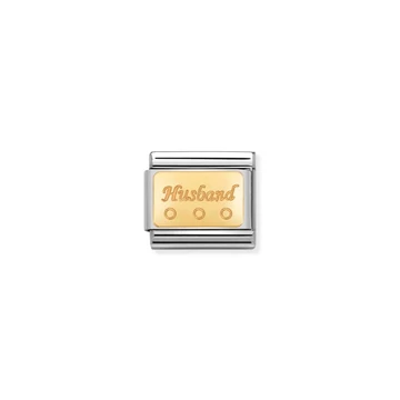 Nomination "Férj" charm - 030153-16