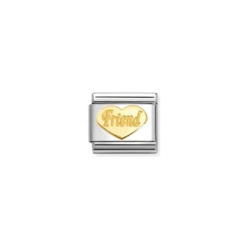 Nomination "Barát szív" charm - 030162-76