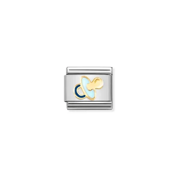 Nomination "Kék cumi" charm - 030272-63