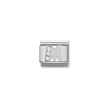 Nomination "M" betű charm - 330301-13