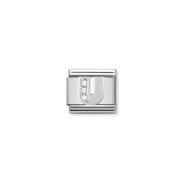 Nomination "U" betű charm - 330301-21