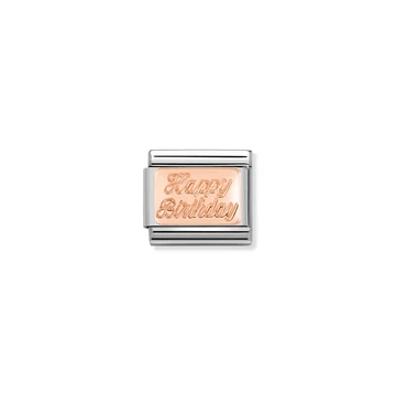 Nomination "Happy Birthday" charm -430101-29 - 430101-29