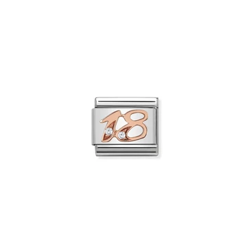 Nomination "18 szülinapi" charm - 430315-18