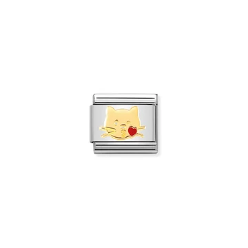 Nomination "Arany cica" charm - 030272-45