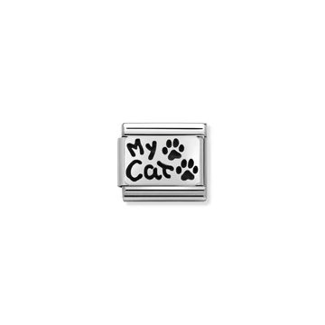 Nomination "My Cat" charm - 330102-36
