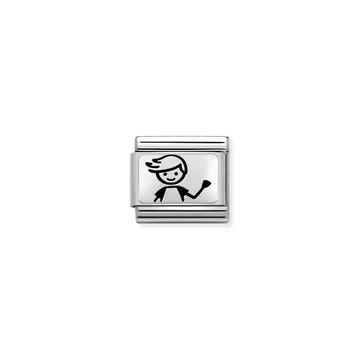 Nomination "Fiú" charm - 330109-48