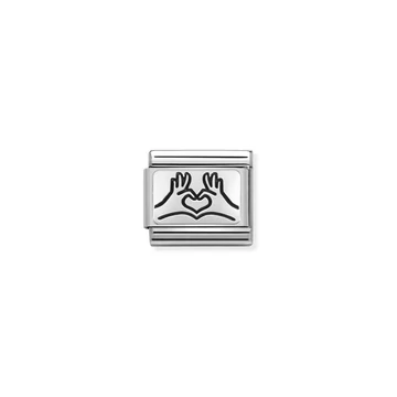 Nomination "Szív kezekből" charm - 330109-58