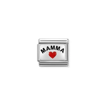 Nomination "Mamma szív" charm - 330208-34