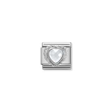 Nomination "Szív" charm - 330603-010