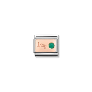Nomination "Születéskő Május" charm - 430508-05