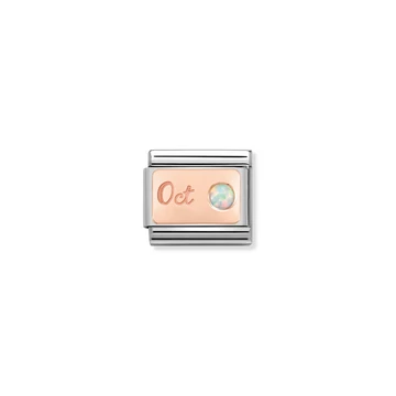 Nomination "Születéskő Október" charm - 430508-10