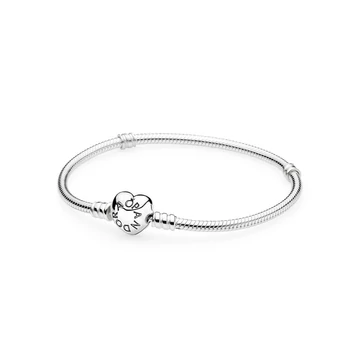Pandora Moments karkötő szív alakú zárral 17 cm - 590719-17