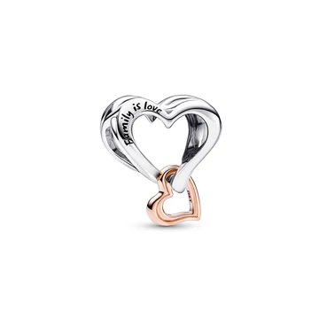 Pandora Áttört végtelen szív charm - 782642C00